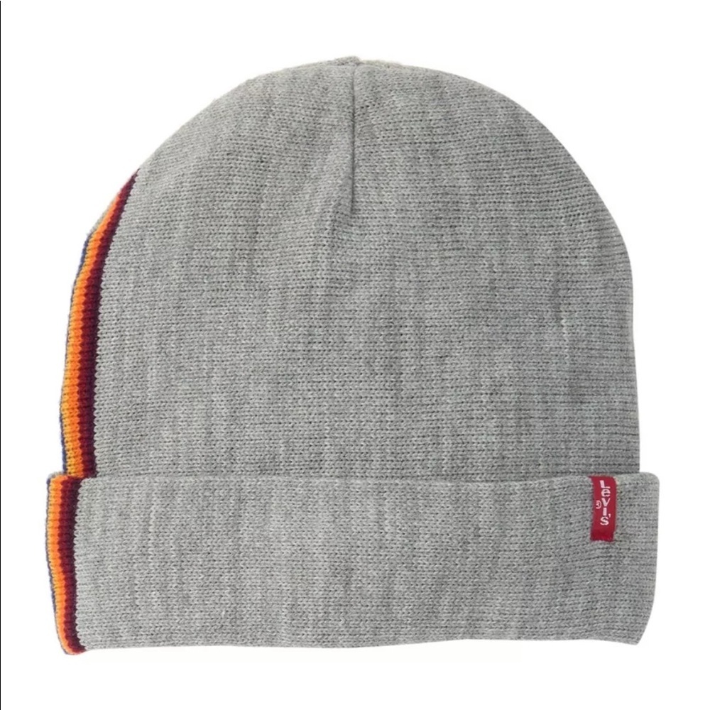 Levi’s Rainbow Side Stripe Cuff Beanie